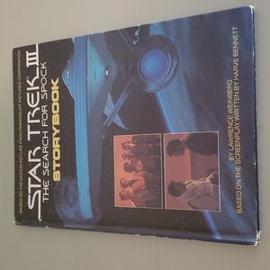 1984 Star Trek III The Search For Spock Hardcover Book